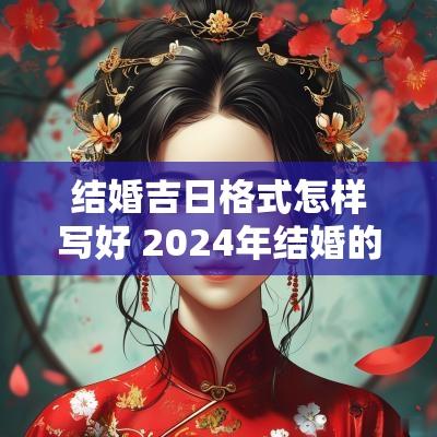 结婚吉日格式怎样写好 2025年结婚的吉日一览表