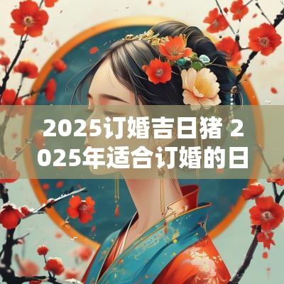 2025订婚吉日猪 2025年适合订婚的日子