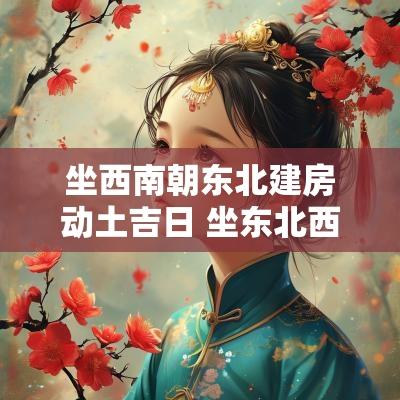 坐西南朝东北建房动土吉日 坐东北西南朝向的房子