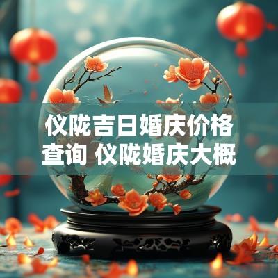 仪陇吉日婚庆价格查询 仪陇婚庆大概多少钱