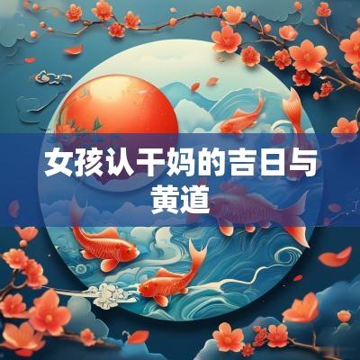 女孩认干妈的吉日与黄道