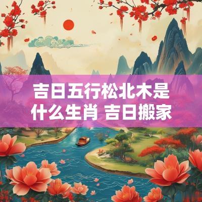 吉日五行松北木是什么生肖 吉日搬家属相