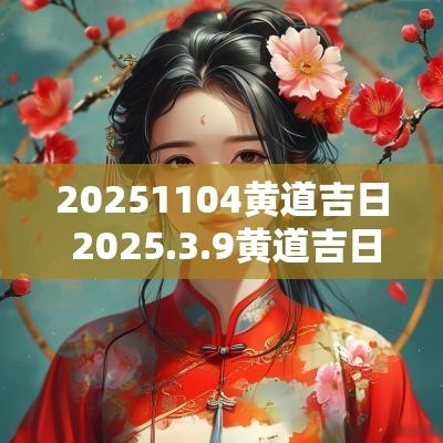20251104黄道吉日 2025.3.9黄道吉日