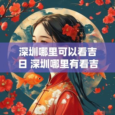 深圳哪里可以看吉日 深圳哪里有看吉日的