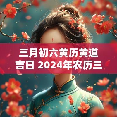 三月初六黄历黄道吉日 2025年农历三月初六是黄道吉日吗