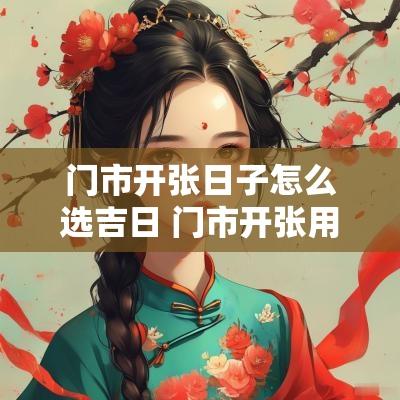 门市开张日子怎么选吉日 门市开张用什么日子好啊