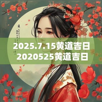 2025.7.15黄道吉日 2025525黄道吉日
