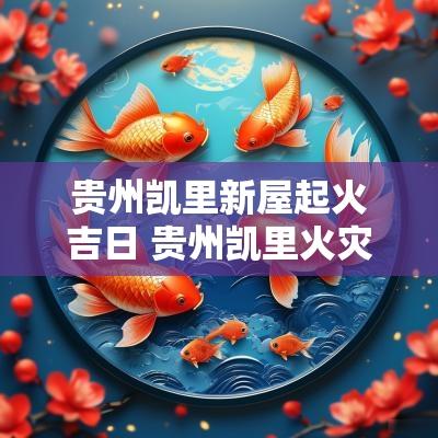 贵州凯里新屋起火吉日 贵州凯里火灾现场