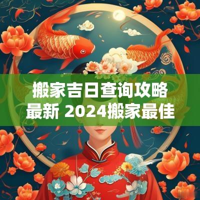 搬家吉日查询攻略最新 2025搬家最佳日子