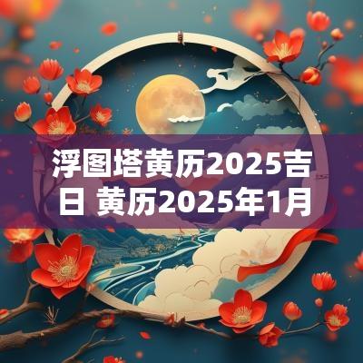 浮图塔黄历2025吉日 黄历2025年1月黄道吉日查询