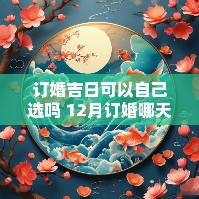订婚吉日可以自己选吗 12月订婚哪天是吉日