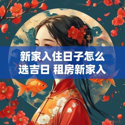 新家入住日子怎么选吉日 租房新家入住吉日怎么选