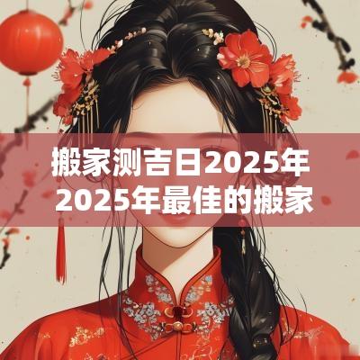 搬家测吉日2025年 2025年最佳的搬家吉日一览表