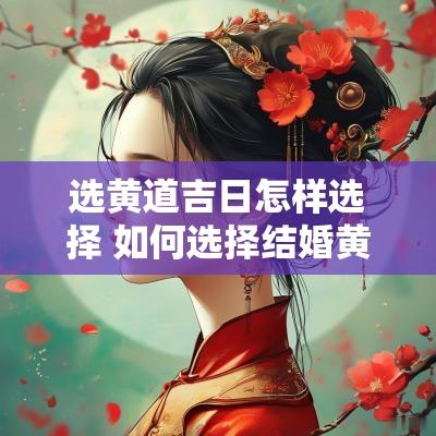 选黄道吉日怎样选择 如何选择结婚黄道吉日