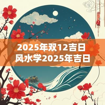2025年双12吉日 风水学2025年吉日