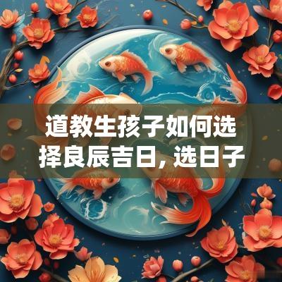 道教生孩子如何选择良辰吉日, 选日子的技巧与传统