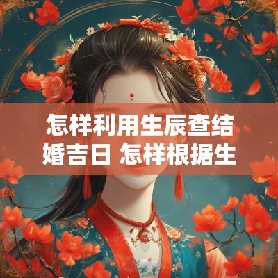 怎样利用生辰查结婚吉日 怎样根据生辰推算结婚的日子