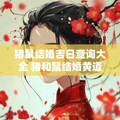 猪鼠结婚吉日查询大全 猪和鼠结婚黄道吉日