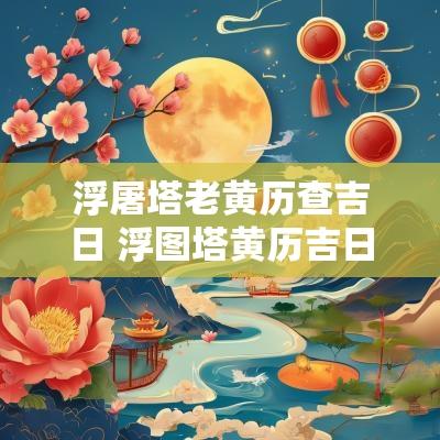 浮屠塔老黄历查吉日 浮图塔黄历吉日2025年