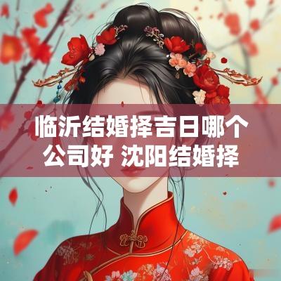 临沂结婚择吉日哪个公司好 沈阳结婚择吉日哪家公司好