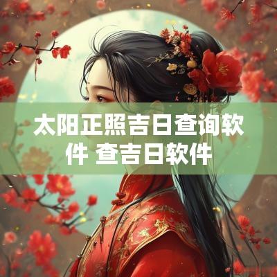 太阳正照吉日查询软件 查吉日软件