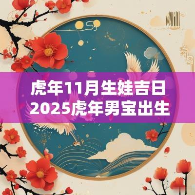 蛇年11月生娃吉日 2025蛇年男宝出生吉日