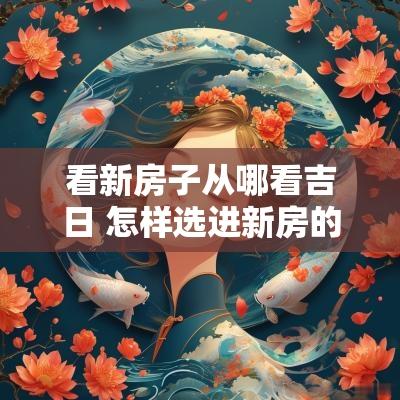 看新房子从哪看吉日 怎样选进新房的黄道吉日