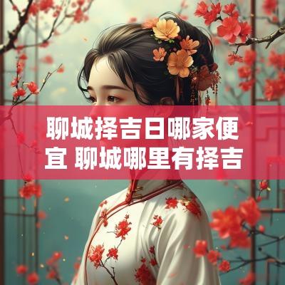 聊城择吉日哪家便宜 聊城哪里有择吉日服务