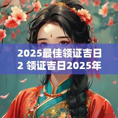 2025最佳领证吉日2 领证吉日2025年2月 2025最佳领证吉日2 领证吉日2025年2月