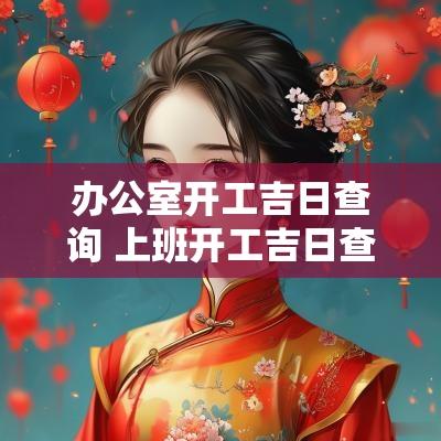 办公室开工吉日查询 上班开工吉日查询网站最新