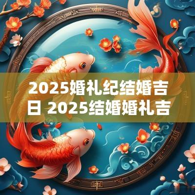 2025婚礼纪结婚吉日 2025结婚婚礼吉日宜忌