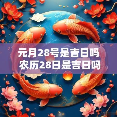 元月28号是吉日吗 农历28日是吉日吗