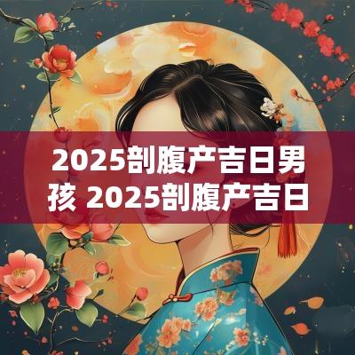 2025剖腹产吉日男孩 2025剖腹产吉日查询