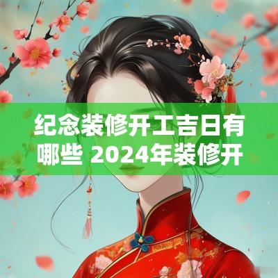 纪念装修开工吉日有哪些 2025年装修开工吉日