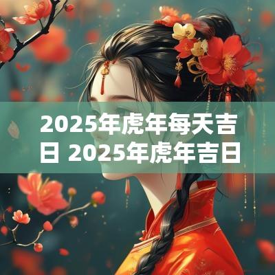 2025年蛇年每天吉日 2025年蛇年吉日吉时
