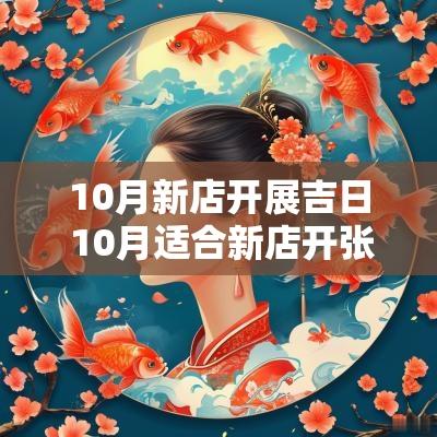 10月新店开展吉日 10月适合新店开张吉日