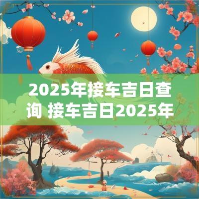 2025年接车吉日查询 接车吉日2025年10月