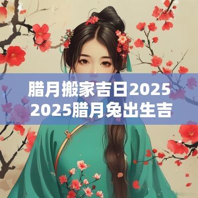 腊月搬家吉日2025 2025腊月兔出生吉日