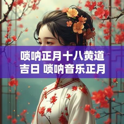 唢呐正月十八黄道吉日 唢呐音乐正月十五