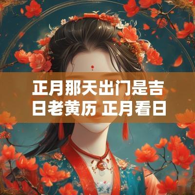 正月那天出门是吉日老黄历 正月看日子择吉日