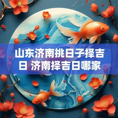 山东济南挑日子择吉日 济南择吉日哪家便宜