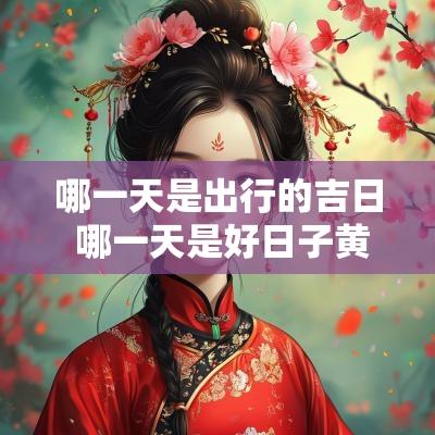 哪一天是出行的吉日 哪一天是好日子黄道吉日