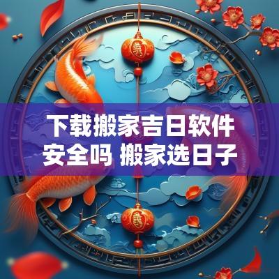 下载搬家吉日软件安全吗 搬家选日子免费软件