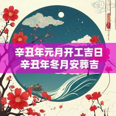 辛丑年元月开工吉日 辛丑年冬月安葬吉日