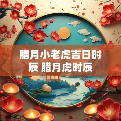 腊月小老虎吉日时辰 腊月虎时辰
