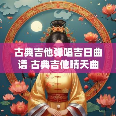 古典吉他弹唱吉日曲谱 古典吉他晴天曲谱