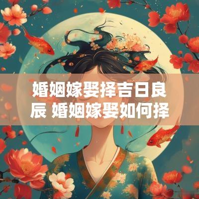 婚姻嫁娶择吉日良辰 婚姻嫁娶如何择良辰吉日