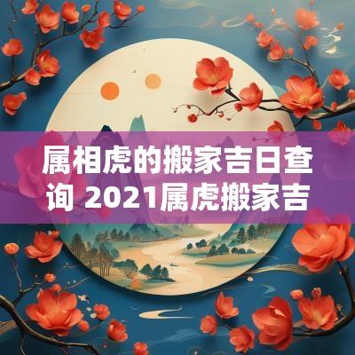 属相虎的搬家吉日查询 2025属虎搬家吉日查询一览表