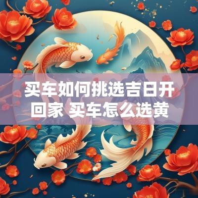 买车如何挑选吉日开回家 买车怎么选黄道吉日11月
