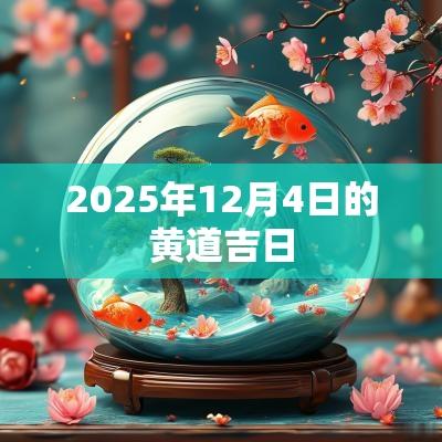 2025年12月4日的黄道吉日